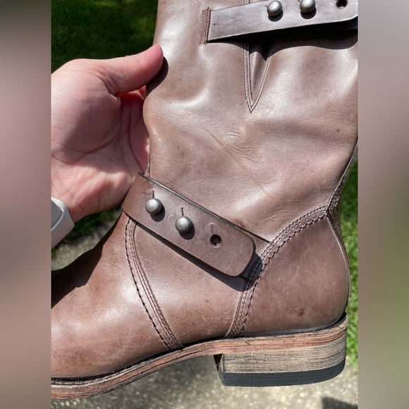 Spirit by Lucchese Boots Women’s US 10 Brown Leather Riding Western Cowboy - Picture 15 of 16